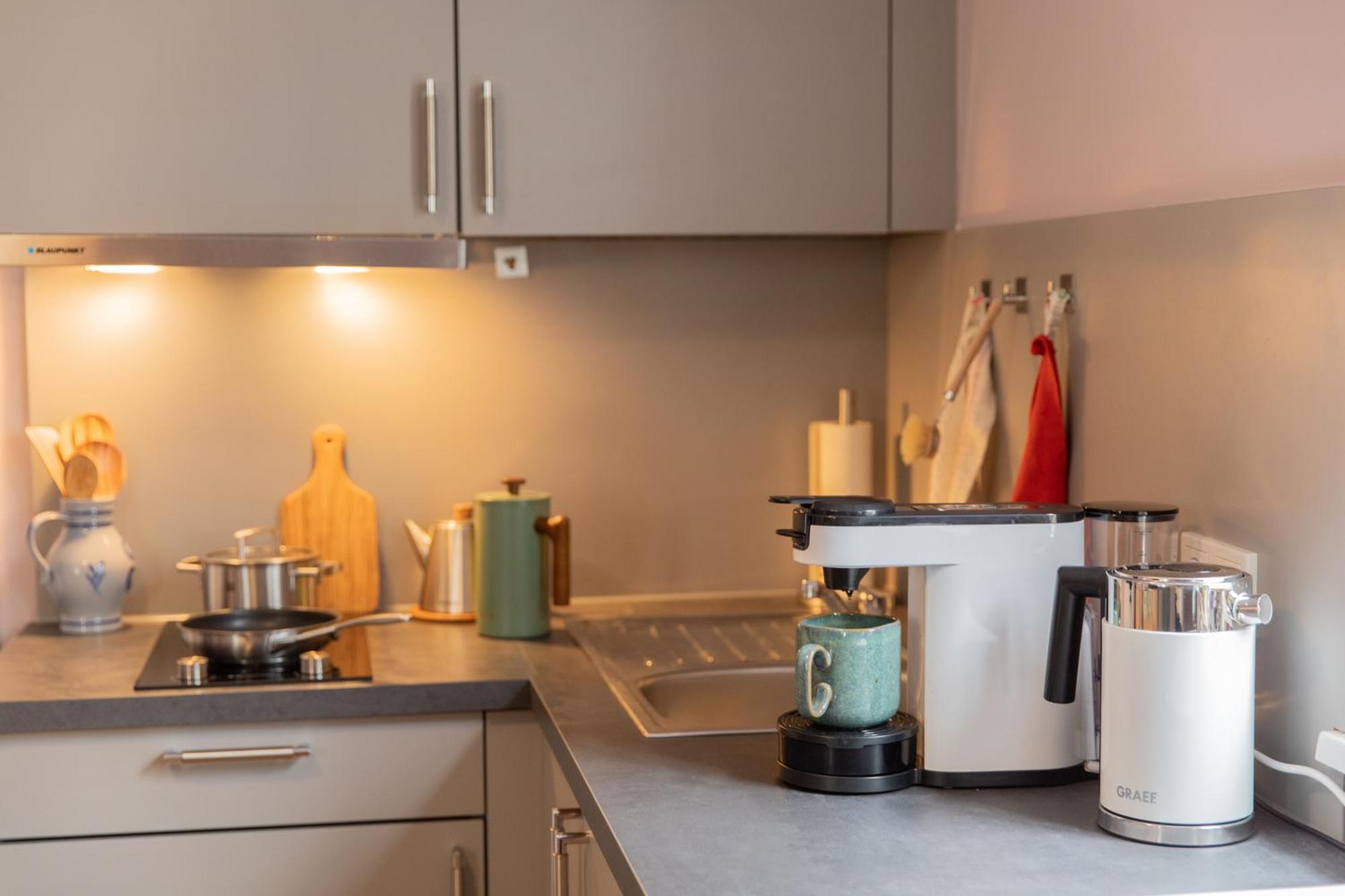 Altstadt Apartment Am Dom Wetzlar, 1 Zi, Kueche, Bad Mit Parkplatz Am Grundstueck ภายนอก รูปภาพ